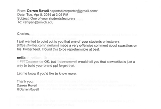 Illustration for article titled These Emails Confirm That ESPN's Darren Rovell Is A Sensitive Penis